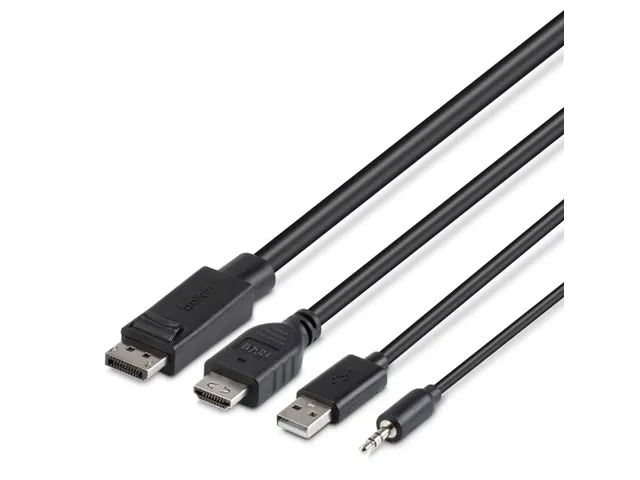 Dual Head HDMI/DP Combo Cable 0.3m
