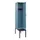 locker met bank,HxBxD 2120x400x815mm,1vak,vak B 400mm,draaigrendel