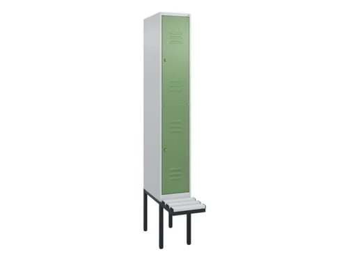 Dubbeldekse dekenkist,HxBxD 2120x300x815mm,1x2vak.,vak B 300mm