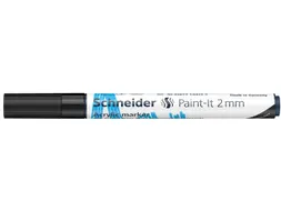 Acrylmarker Schneider Paint-It 310 2mm zwart