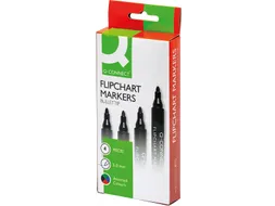 Flipchartmarker Ronde Punt 4 Stuks Assorti