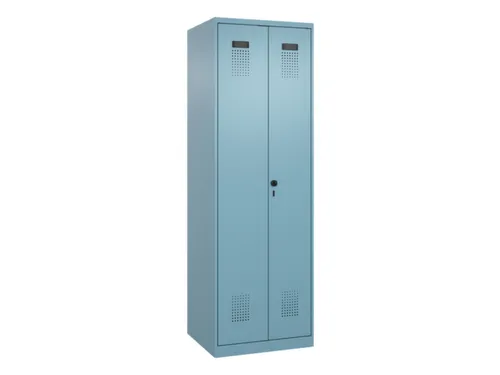 PBM-locker,HxBxD 1850x600x500mm,2vak,vak B 300mm,draaigrendel