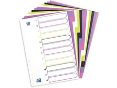 Elba Tabbladen Mycolour A4 12-Delig 11-Gaats Assorti Kleuren