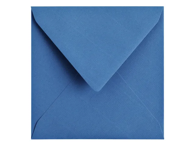 Envelop Papicolor 140x140mm Donkerblauw gegomd