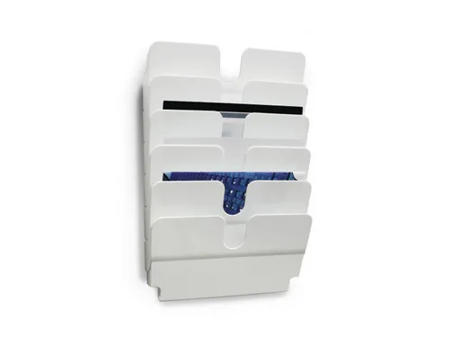 Wandfolderhouder Flexiplus 6 A4 LANDSCAPE Wit