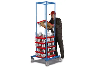 Möbelhund-verzamelaar,HxLxB 2000x720x700mm - 2