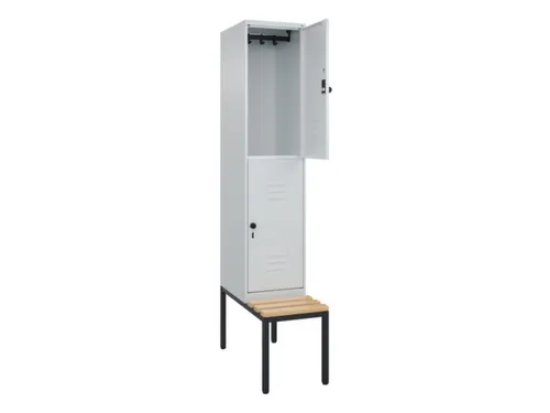 Dubbeldekse dekenkist,HxBxD 2120x400x815mm,1x2vak.,vak B 400mm