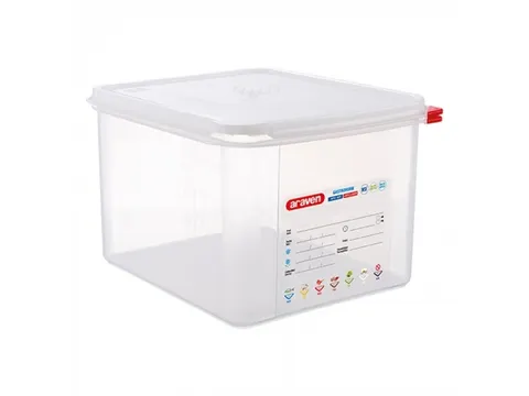 Araven Colorclip Voedseldoos 12.5 liter 1/2 GN 200mm 325x265mm
