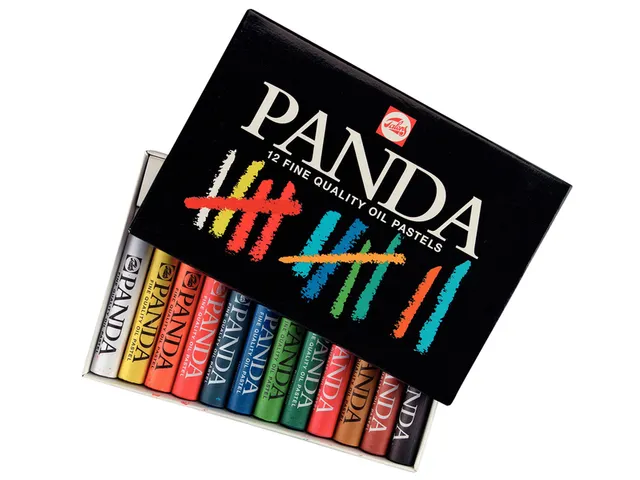 Oliepastel Talens Panda set à 12 kleuren