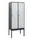 locker,HxBxD 1950x800x500mm,2vak,vak B 400mm,draaigrendel