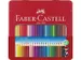 Kleurpotlood Faber-Castell Grip 2001 metalen etui a 24 stuks