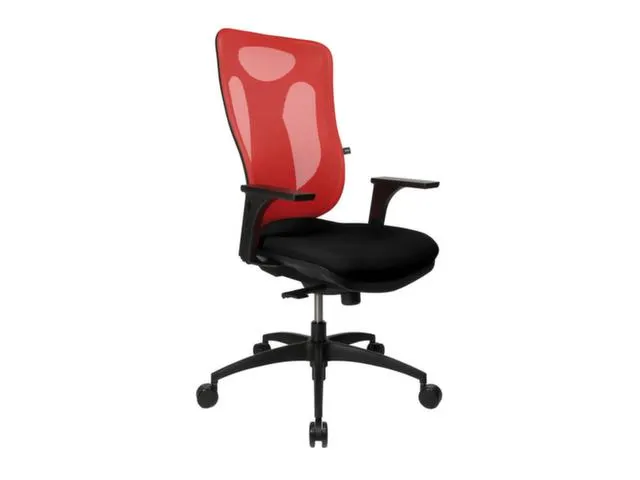 chaise de bureau pivotante,Mécan. synchrone,a. accoudoirs