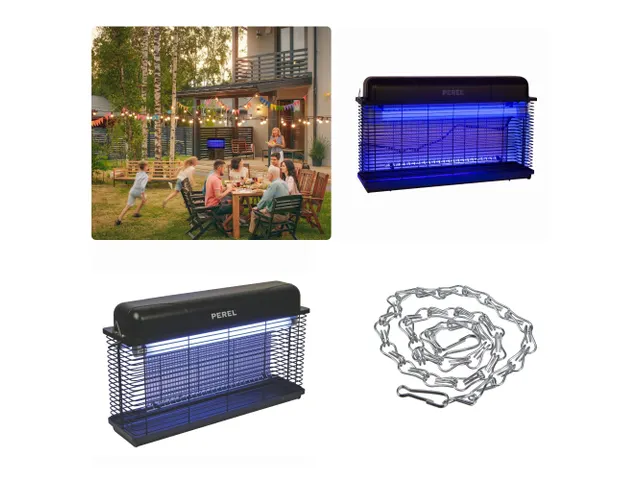 Elektrische Insectenverdelger - 2x15W - Gebruik Buitenshuis