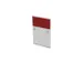 cache de banque d'accueil,p. table de bureau,Bl-blanc,BN4011-rouge