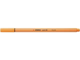 Fineliner STABILO point 88/85 fijn papaya - 9