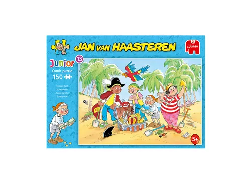 Puzzel Jan van Haasteren Junior 13 Treasure Hunt 150 stukjes
