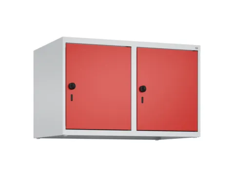 opzetkast,v. locker,2vak.,vak B 400mm,HxBxD 500x800x500mm,vleugeldeur