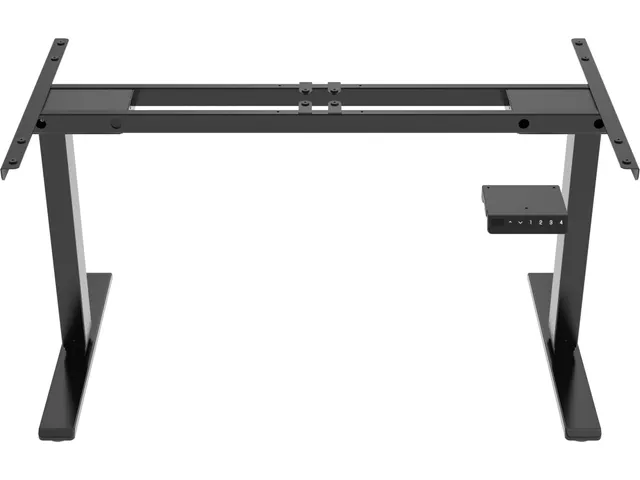 Elektrisch Verstelbaar Zit-Sta Bureau Frame Economy Zwart 180Cm