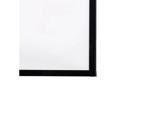 Verlichte Infostandaard LED Slide In A1 Zwart