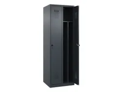 locker voor scheiding van kleding,HxBxD 1850x600x500mm,2vak