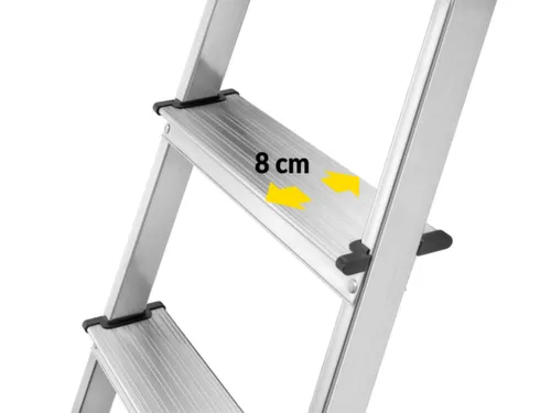 staande trap,eenzijdig,7trede(n),Stand H 1,5m,balk L 2,32m