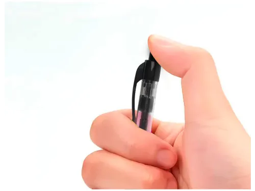 Balpen Retractable Medium Punt Zwart