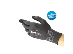 Ansell HyFlex 11-840 nylon precisiehandschoenen, zwart/grijs, maat 12