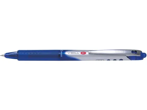 Liquid-ink Rollerpen Pilot V-Ball RT 07 Medium punt Blauw