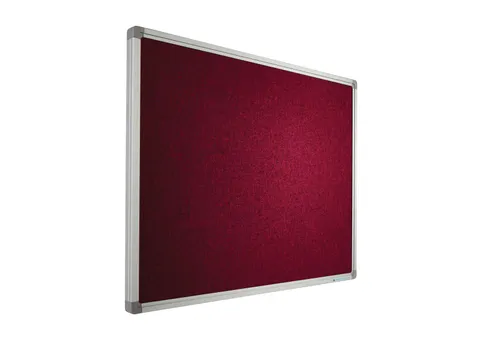 Prikbord 120x180cm Donkerroze Accent Softline Profiel 16mm