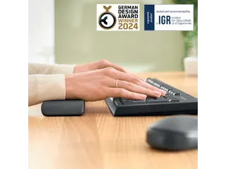 Polssteun Leitz Ergo verstelbaar grijs - 12