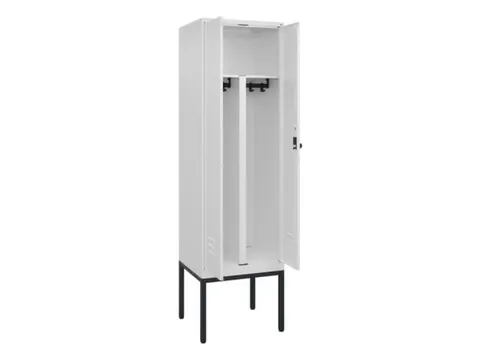 PBM-locker,HxBxD 2120x600x500mm,2vak,vak B 300mm,draaigrendel