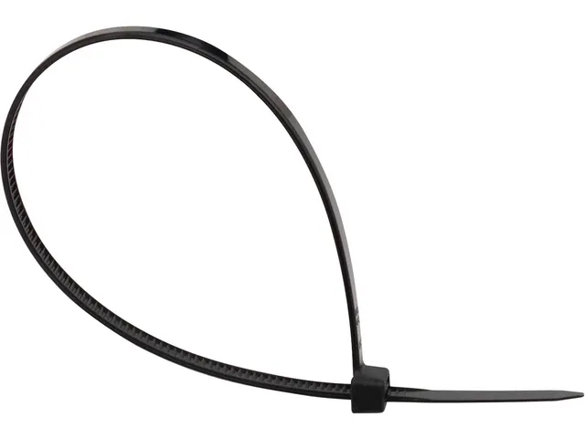 Kabelbinder 200x3,6mm zwart pak à 100 stuks