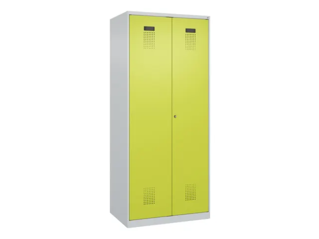 locker voor scheiding van kleding,HxBxD 1850x800x500mm,2vak