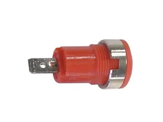 IEC1010 Bindpaal, Faston - Rood - 1
