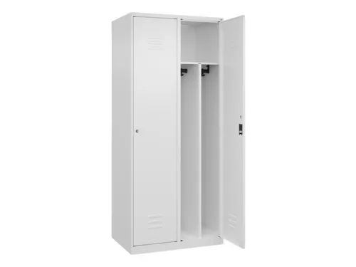 locker voor scheiding van kleding,HxBxD 1850x800x500mm,2vak