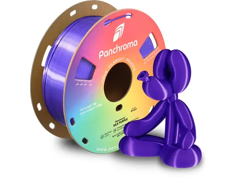 Polymaker 3D printer Filament Panchroma PLA Silk 1,75mm Paars 1kg