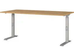 In hoogte verstelbaar bureau,HxBxD 680-910x1600x800mm