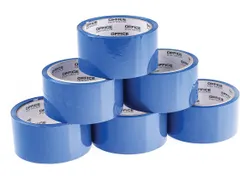 Verpakkingstape blauw 48mmx46m