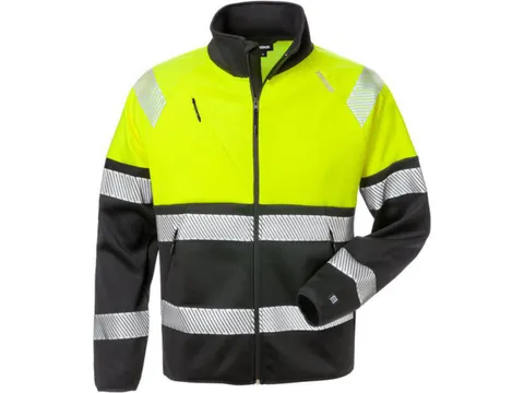 Fristads 4517 SSL sweatvest, geel/zwart, maat 2XL, per stuk