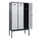 locker voor scheiding van kleding,HxBxD 2120x1200x500mm,3vak