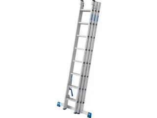 multifunctionele telescoopladder,3x8,sporten,balk L 2,3-5,2m,aluminium - 7