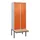 locker met bank,HxBxD 2120x800x815mm,2vak,vak B 400mm,cil.-slot