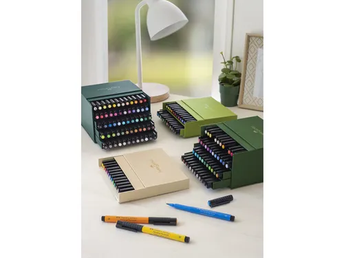 Tekenstift Faber-Castell Pitt Artist Pen Brush 60dlg studiobox