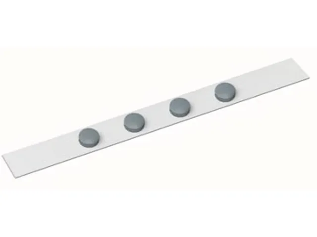 metaalstrip MAULstandard, ft 1 m, incl. 4 magneten