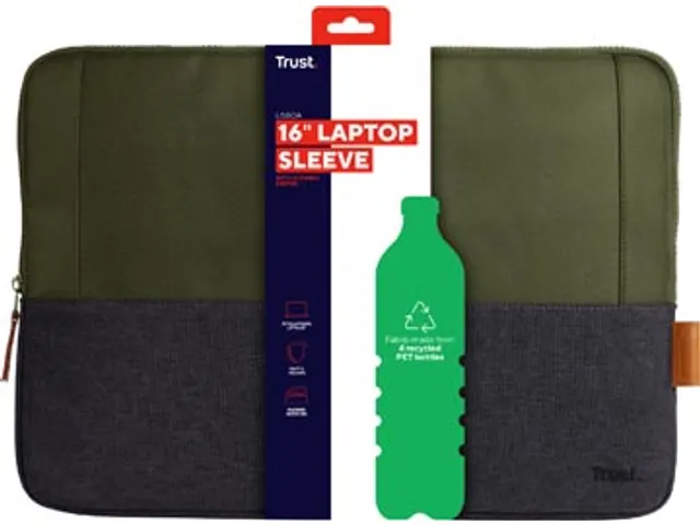 Housse pour ordinateur portable Lisboa 16 inch vert