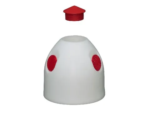 Parkeerpaddestoel Ø 225Mm H 200Mm Wit