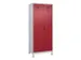 locker voor scheiding van kleding,HxBxD 1950x800x500mm,2vak