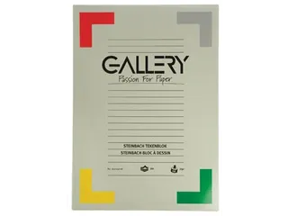 Gallery Tekenblok A3 Steinbach Gekorreld 20 Blad 250 Gram - 1