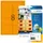 HERMA 5145 Gekleurde etiketten A4 99,1x67,7mm Neon Oranje 160 stuks