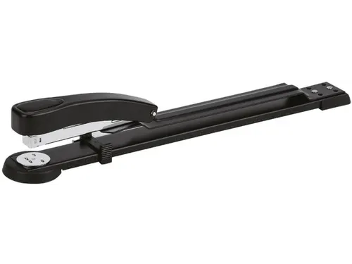Nietmachine lange arm capaciteit 50 vellen metaal zwart